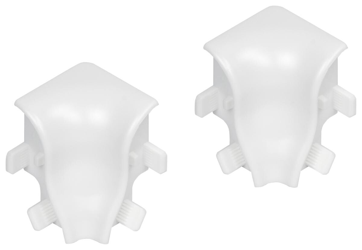 Innenecke weiß L/B/H: ca. 3,43x3,43x4,25 cm