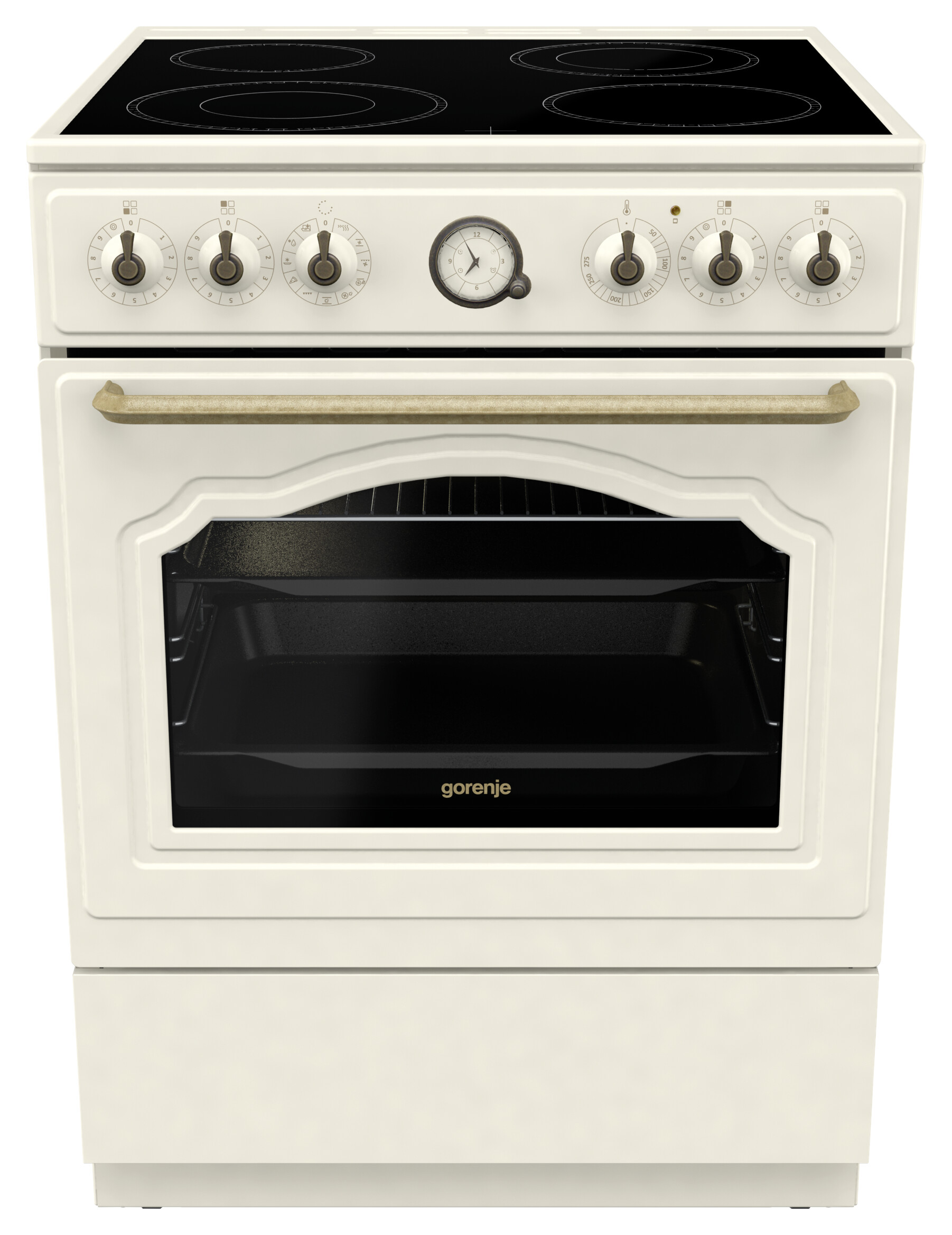 Gorenje Stand-Elektroherd GECS6B70CLI beige B/H/T: ca. 60x85x60 cm