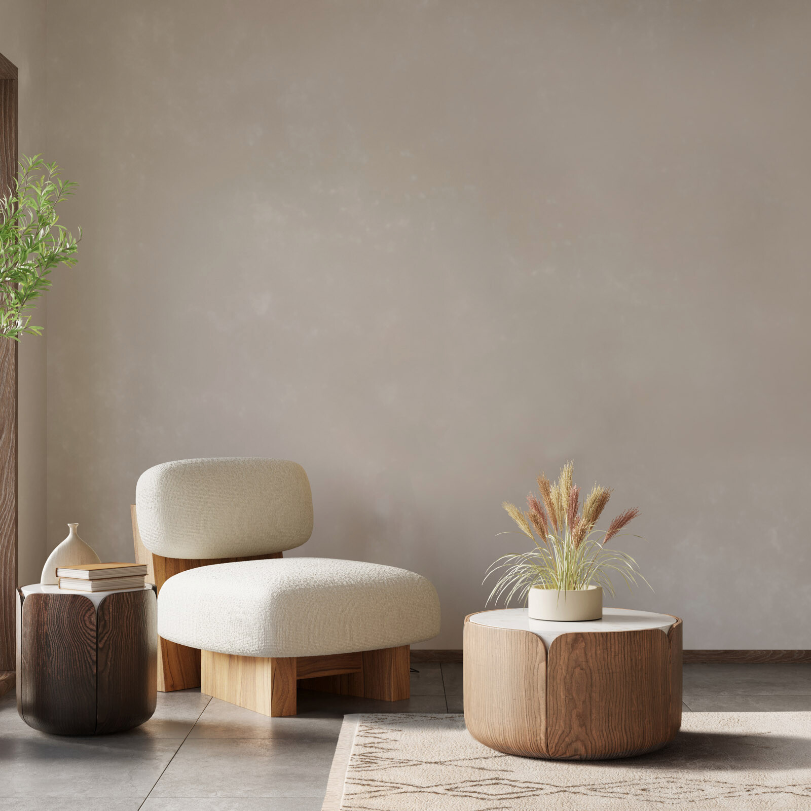 Kayoom Kurzflorteppich Alena braun B/H/L: ca. 120x2x170 cm