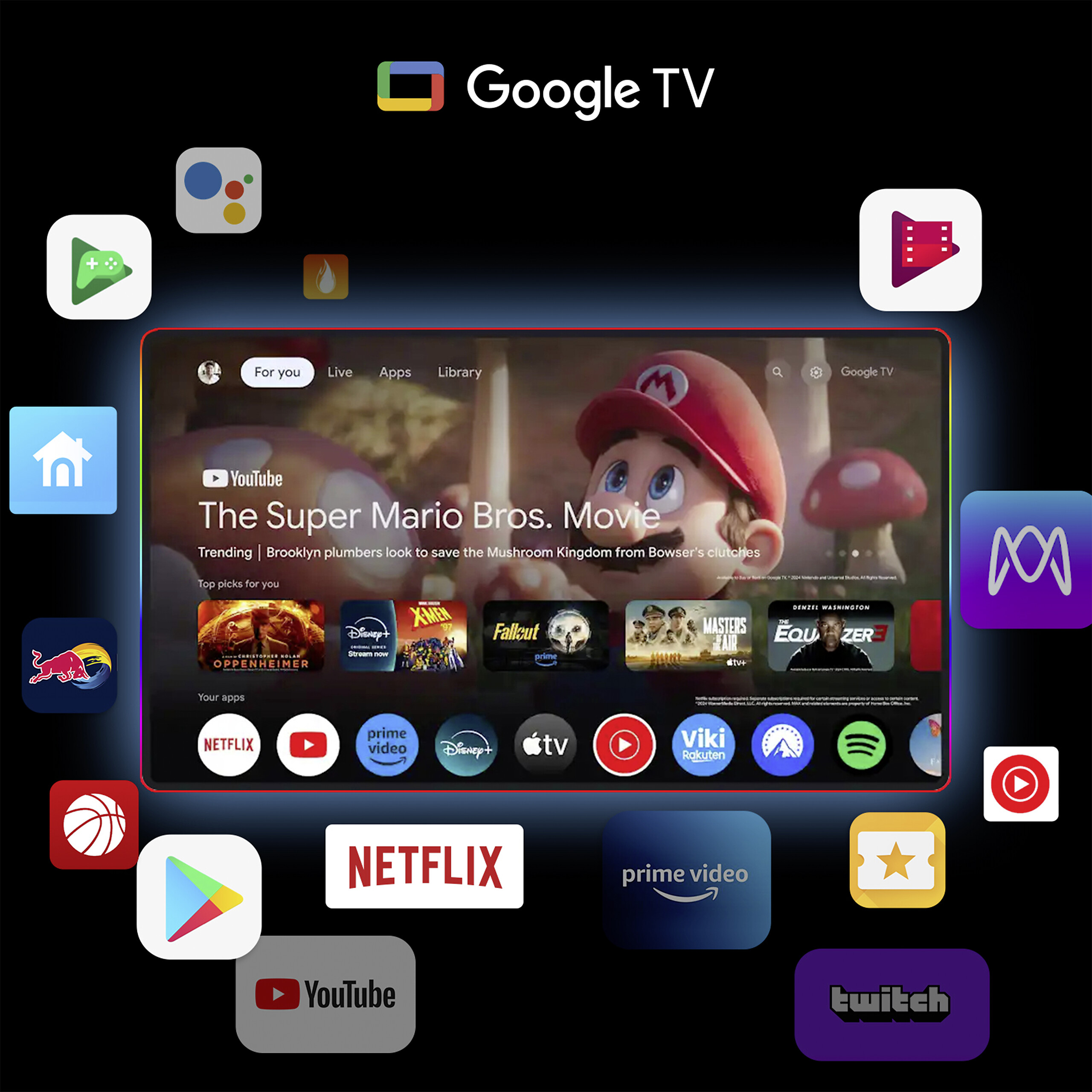 CHiQ LED-Fernseher U55M10V