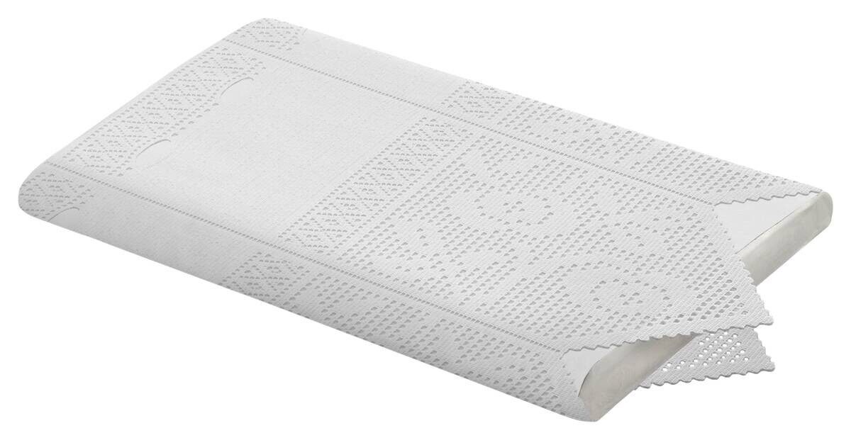 Scheibengardinen-Meterware weiß H: ca. 30 cm