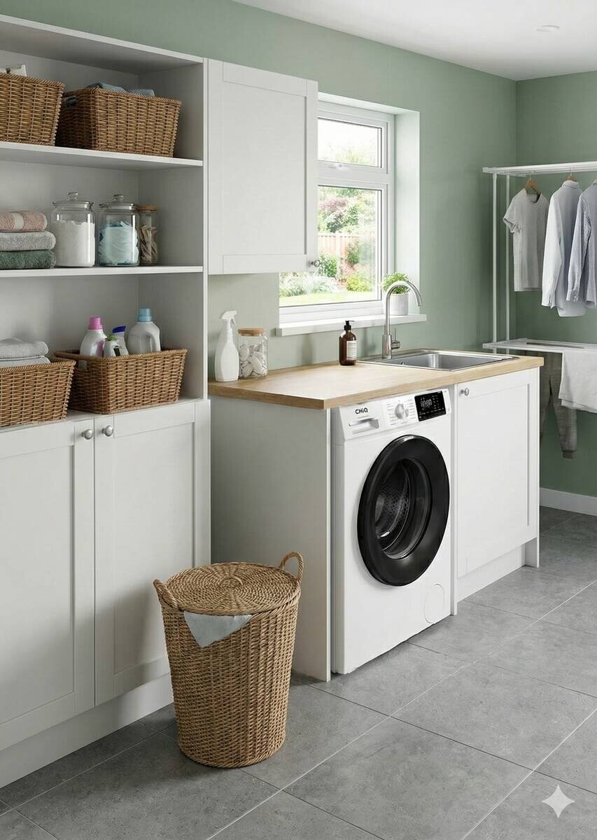 CHiQ Waschmaschine PFL80141M3XWGA weiß B/H/T: ca. 60x85x52 cm ca. 8 kg