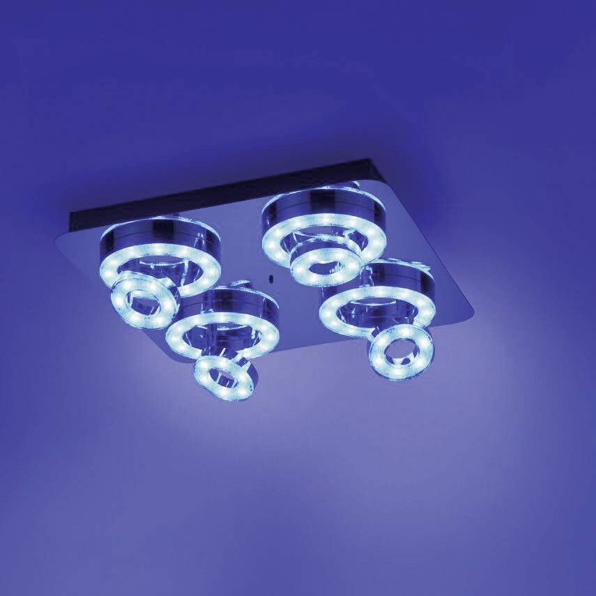 Just Light Smarte Deckenleuchte 14662-17