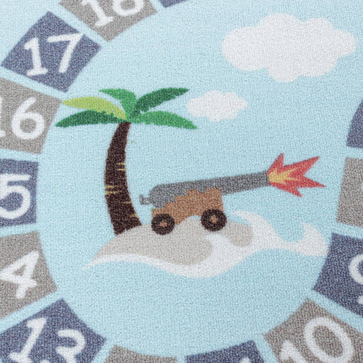 Ayyildiz Teppich PLAY blau B/L: ca. 80x120 cm