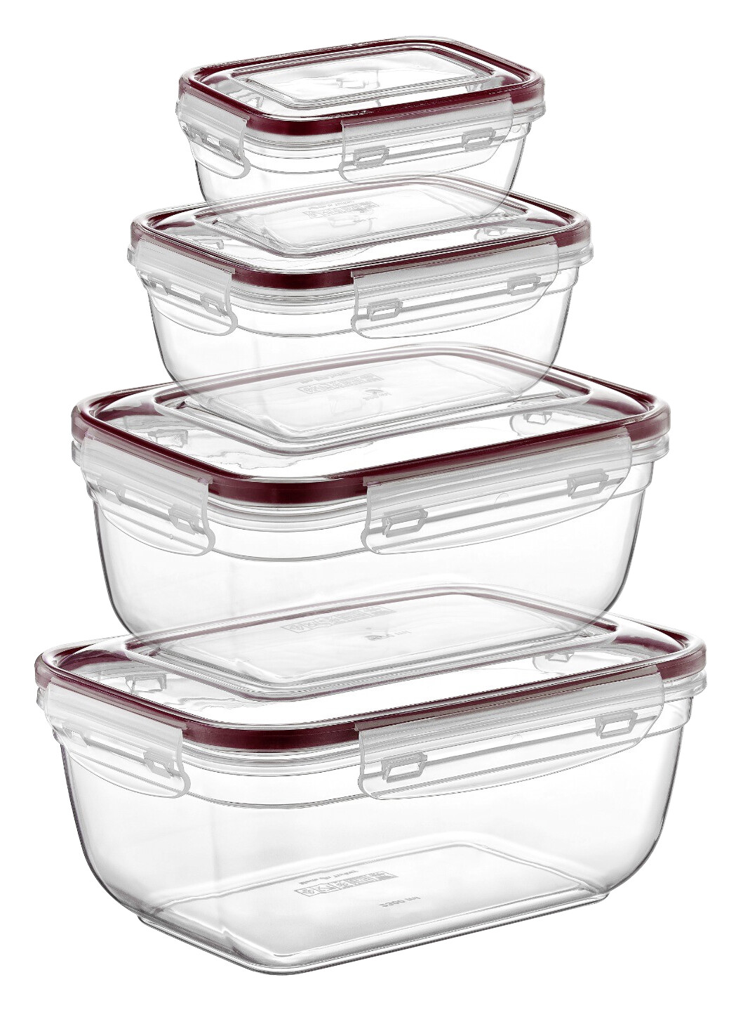 MICHELINO Frischhaltedosenset rot