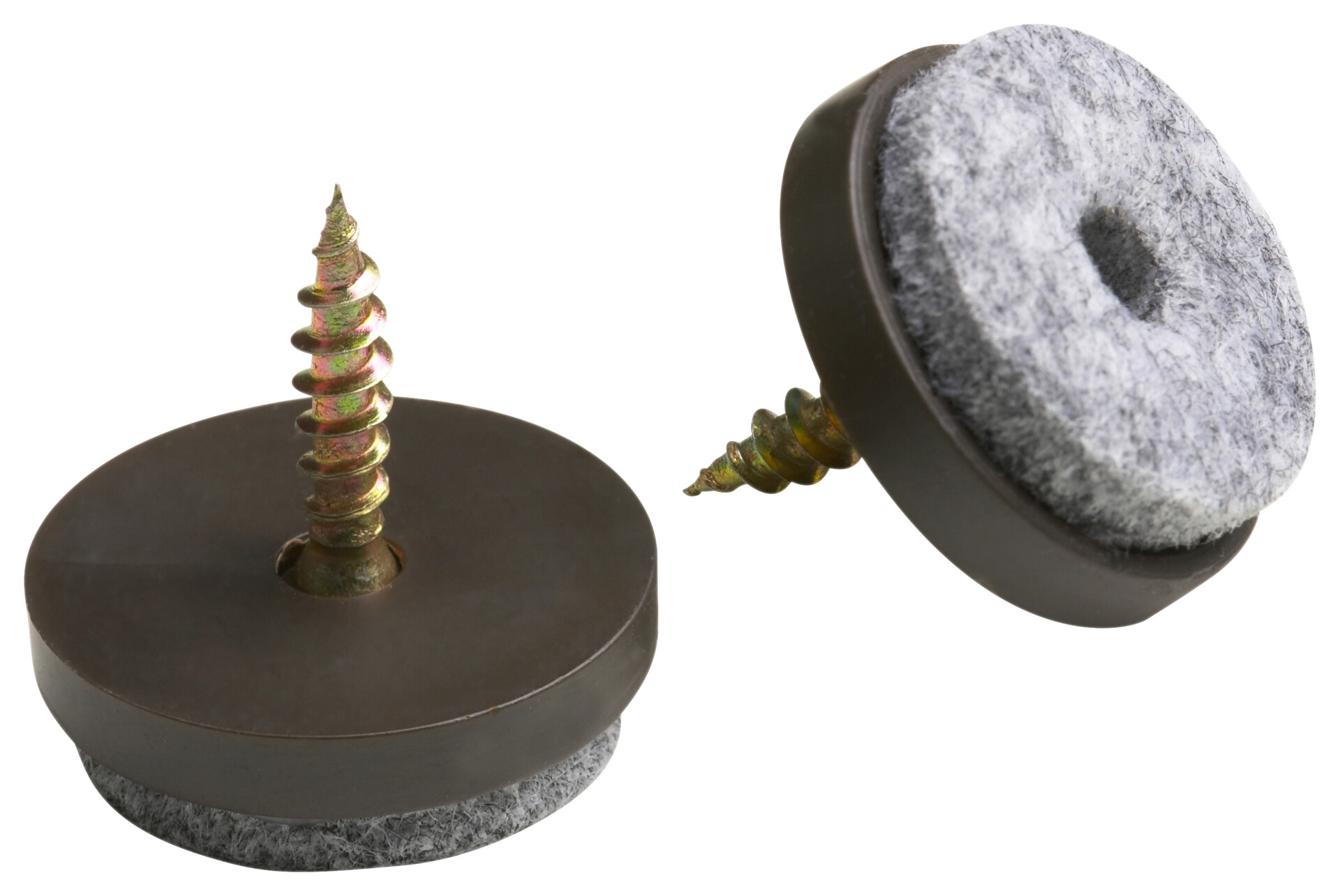 Meister Filzgleiter braun 20 tlg.