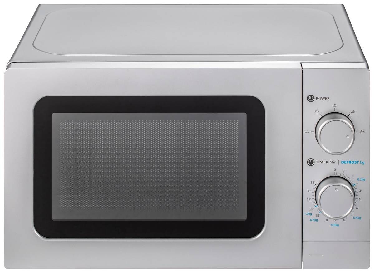 POCOline Mikrowelle MM720C2GX-PM silber Metall B/H/T: ca. 44x26x33 cm ca. 20 l