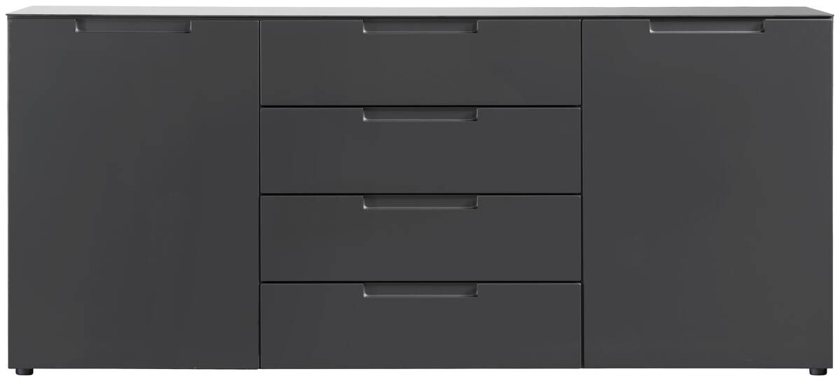 Kommode Mailand anthrazit B/H/T: ca. 180x79x40 cm