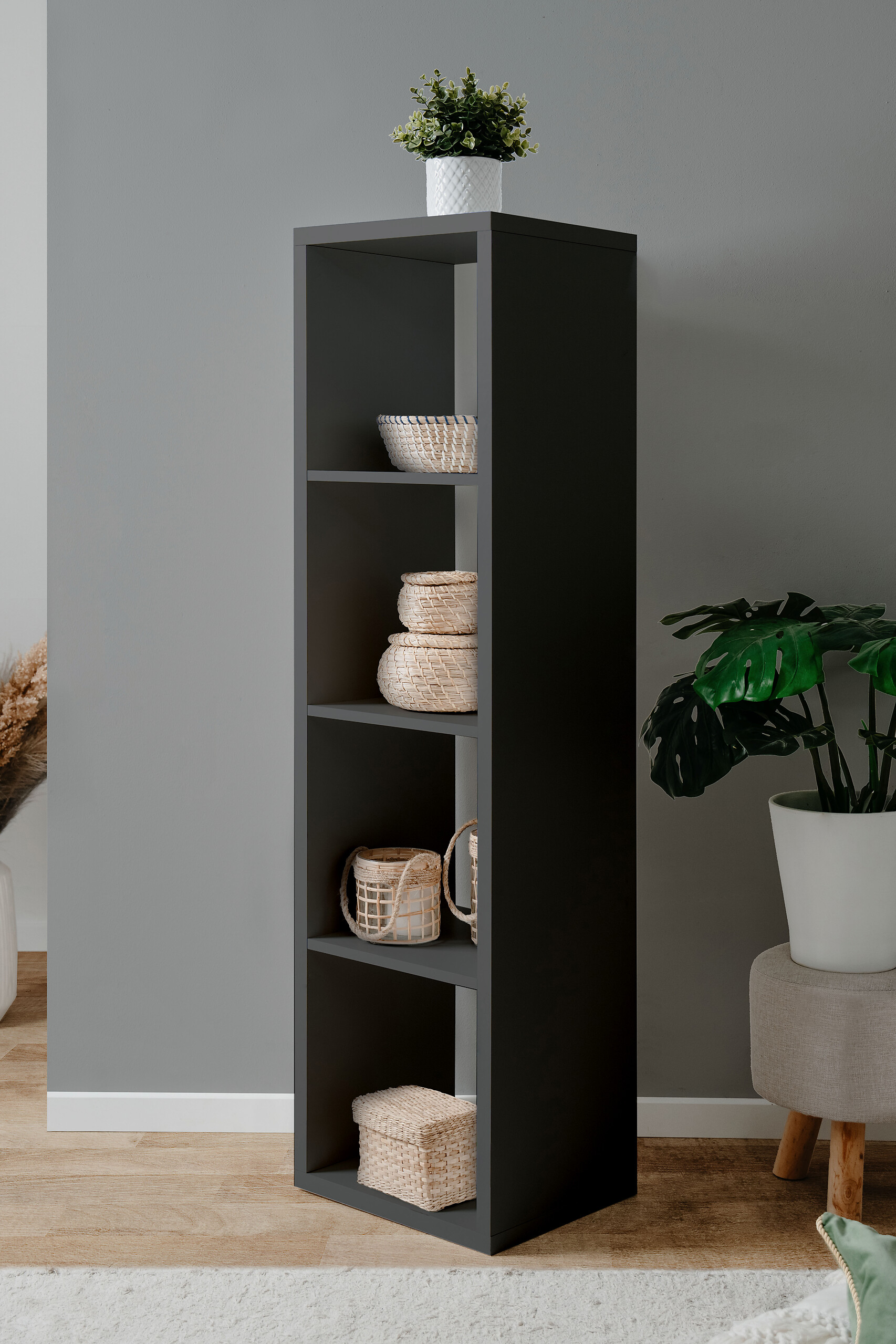 Regal Max anthrazit B/H/T: ca. 38x141x33 cm