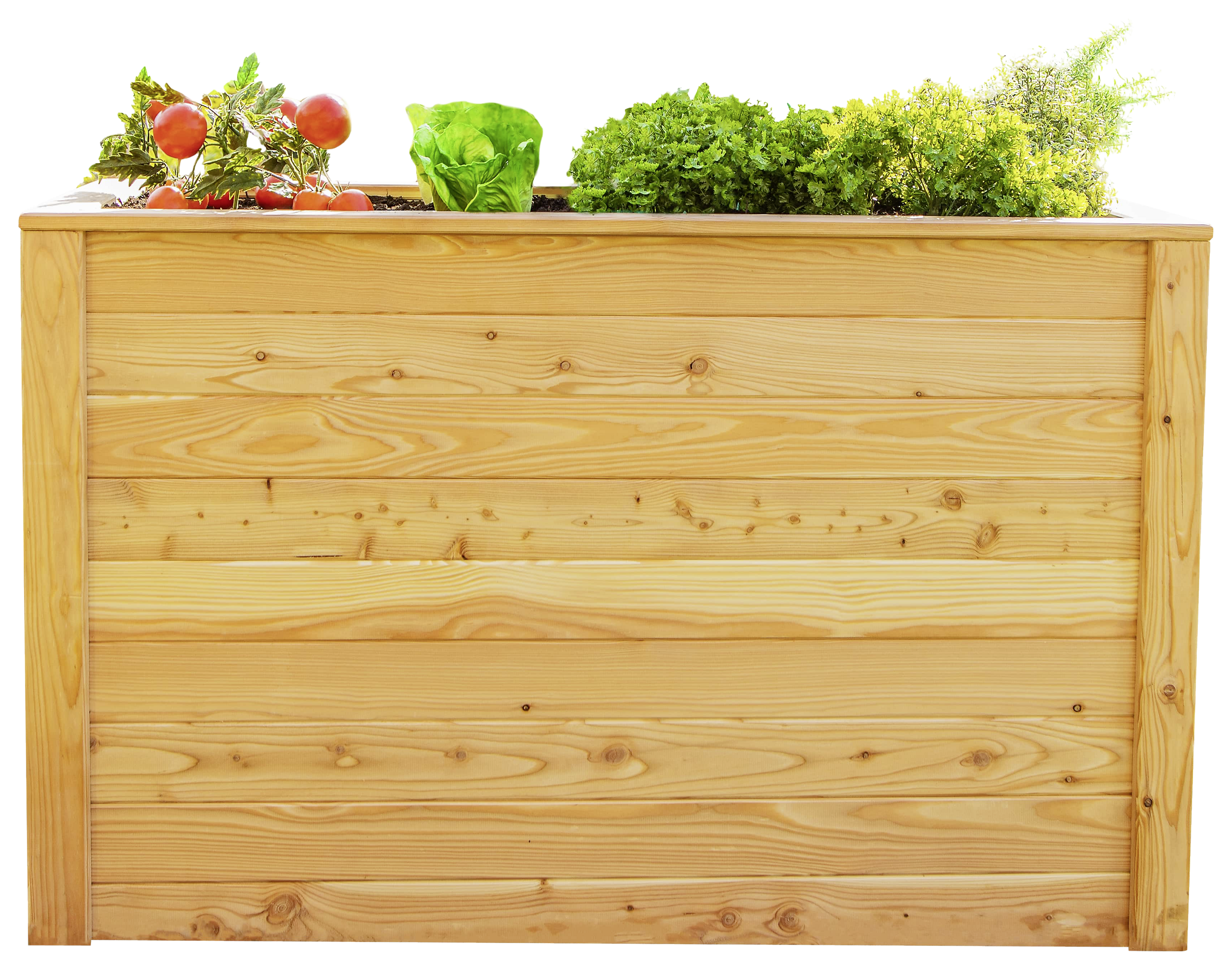 Westmann Hochbeet Lärche 130 natur Lärche B/H/L: ca. 65x84x130 cm