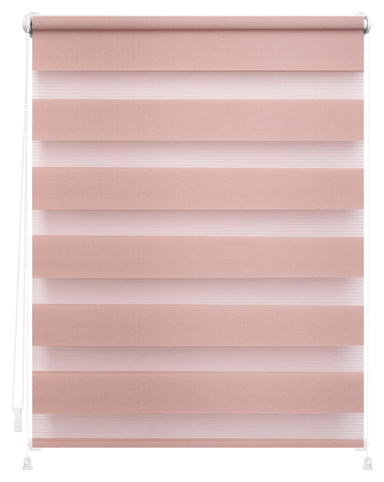 LICHTBLICK Doppelrollo Duo altrosa B/L: ca. 45x150 cm