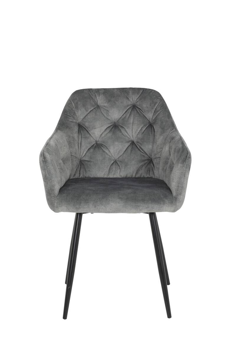 Essgruppe Cleo II grau Beton B/H/T: ca. 140x76x90 cm