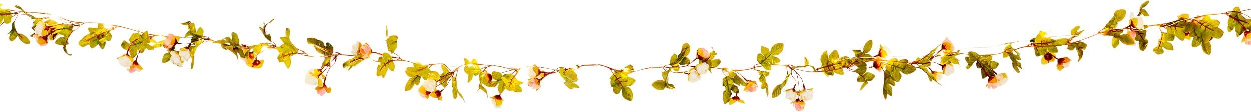 LED-Lichterkette 5268261 mehrfarbig Kunststoff L: ca. 420 cm