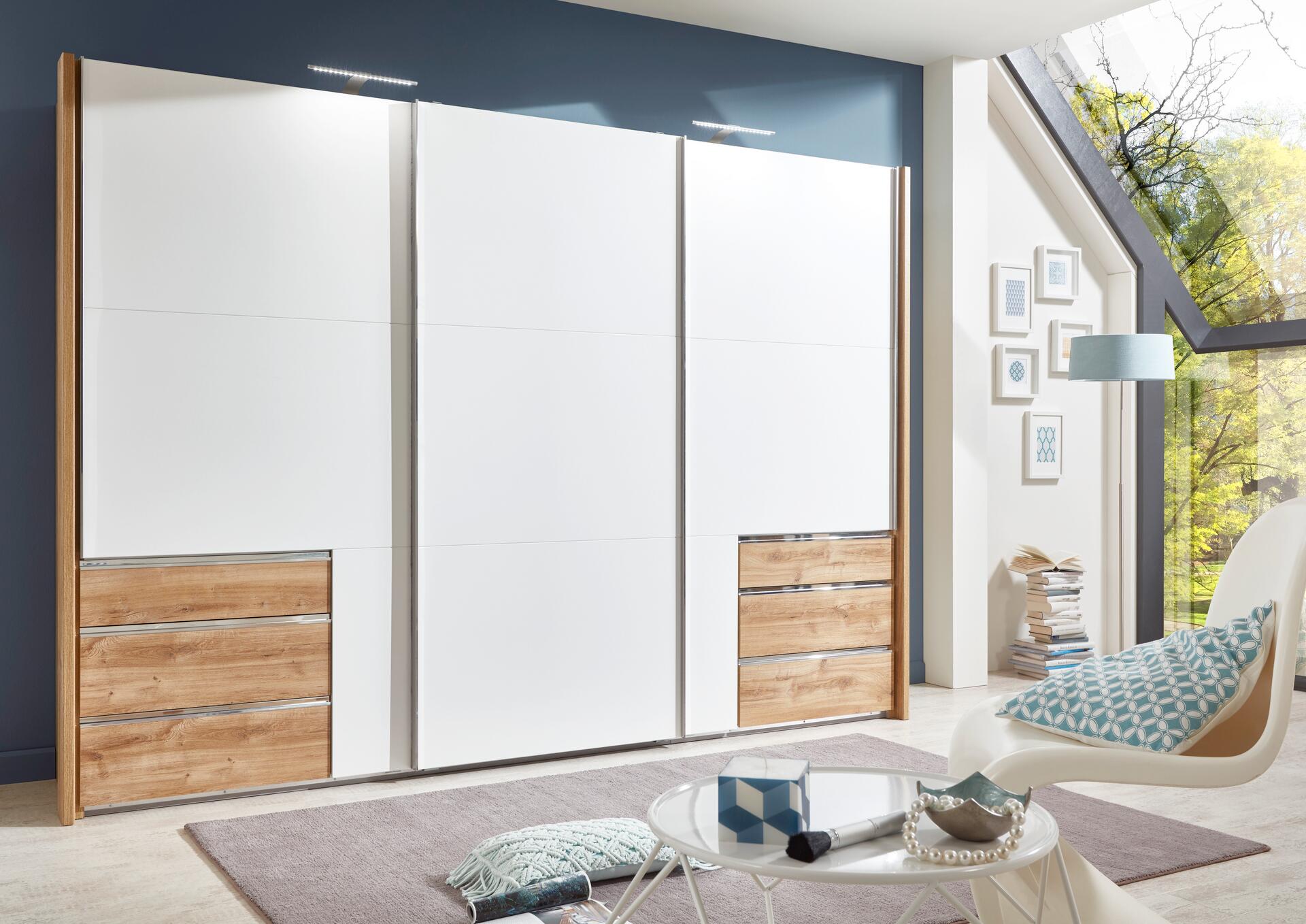 Schwebetürenschrank Level36  B/H/T: ca. 300x216x65 cm