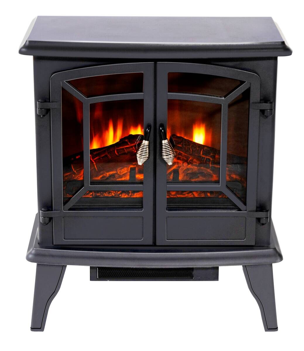 Elektrokamin schwarz B/H/L: ca. 51x59x28 cm ca. 1800 W