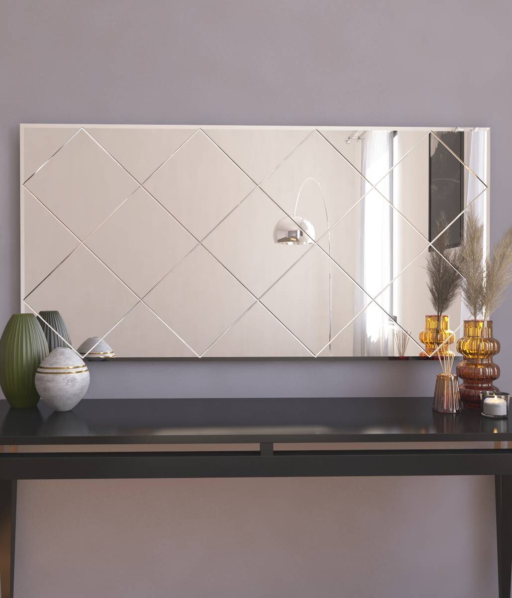 moebel17 Wandspiegel Mofo transparent Glas B/H/T: ca. 120x60x2,2 cm