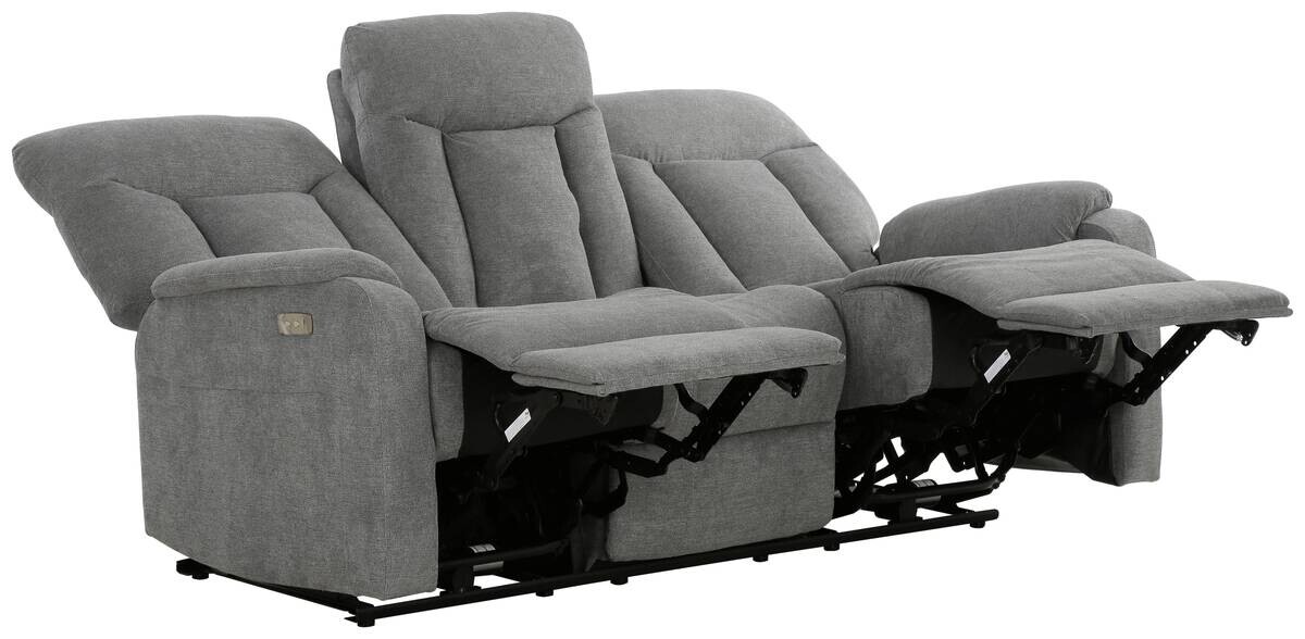 Sofa 3-2-1 FM3215 grau Microfaser