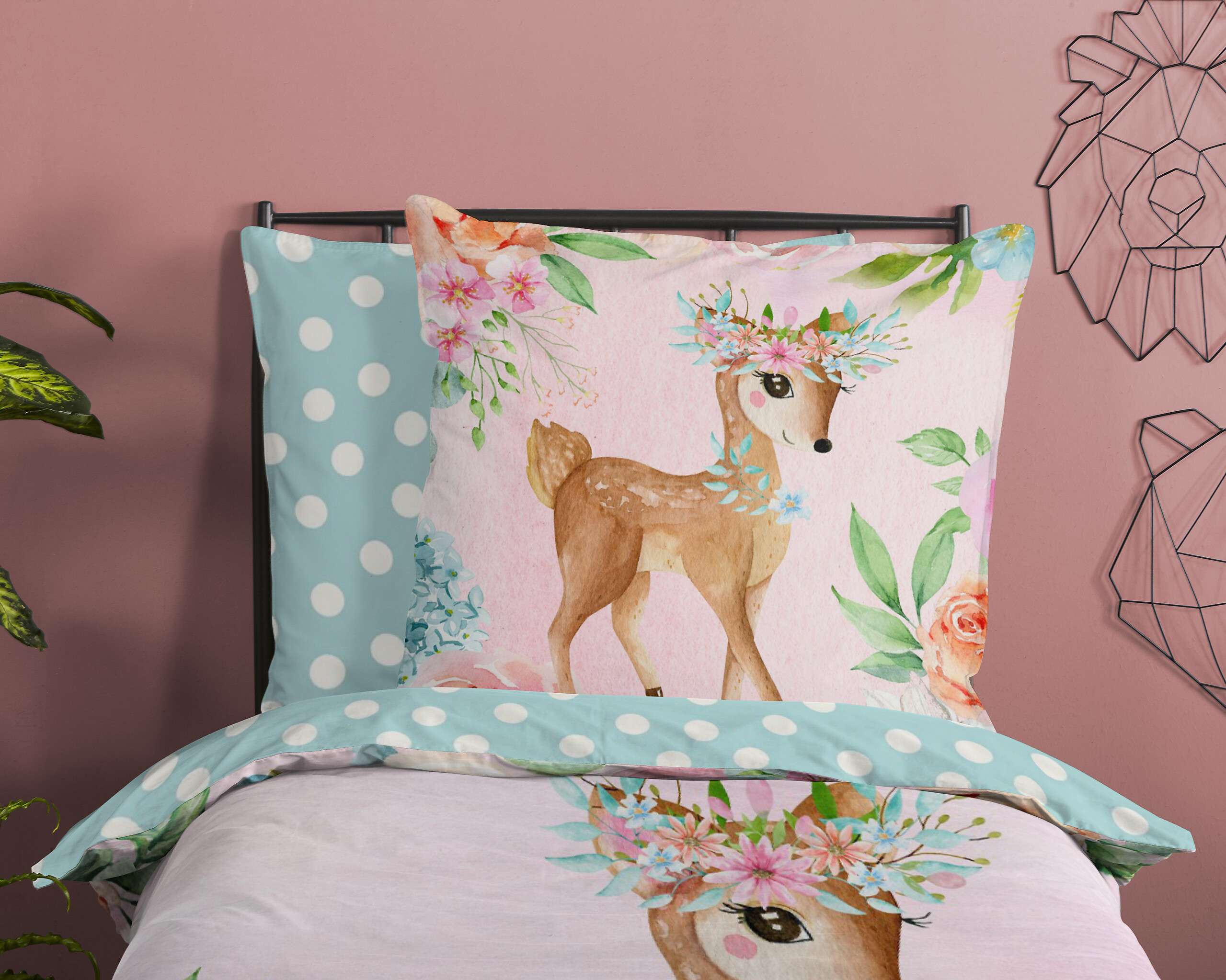 Baumwoll Bettwäsche Sweet Renforce