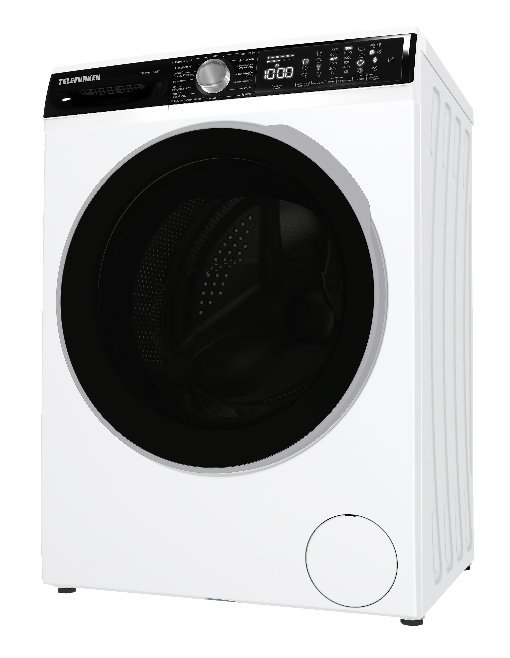 Telefunken Waschmaschine weiß B/H/T: ca. 59,7x84,5x55,7 cm ca. 8 kg