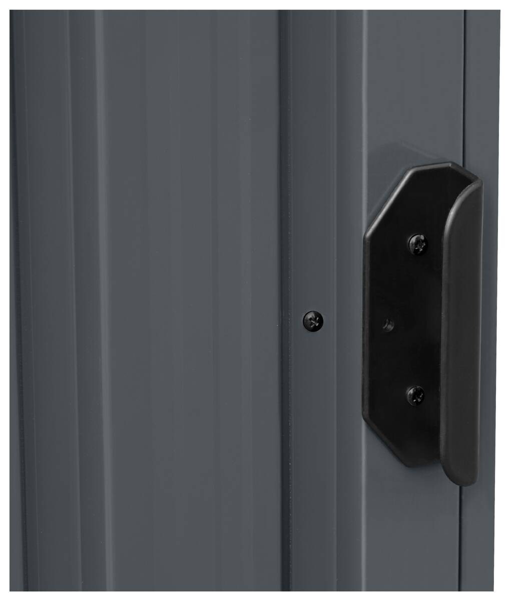 AXI Outdoor Living Mülltonnenbox Owen anthrazit B/H/L: ca. 80x122x80 cm