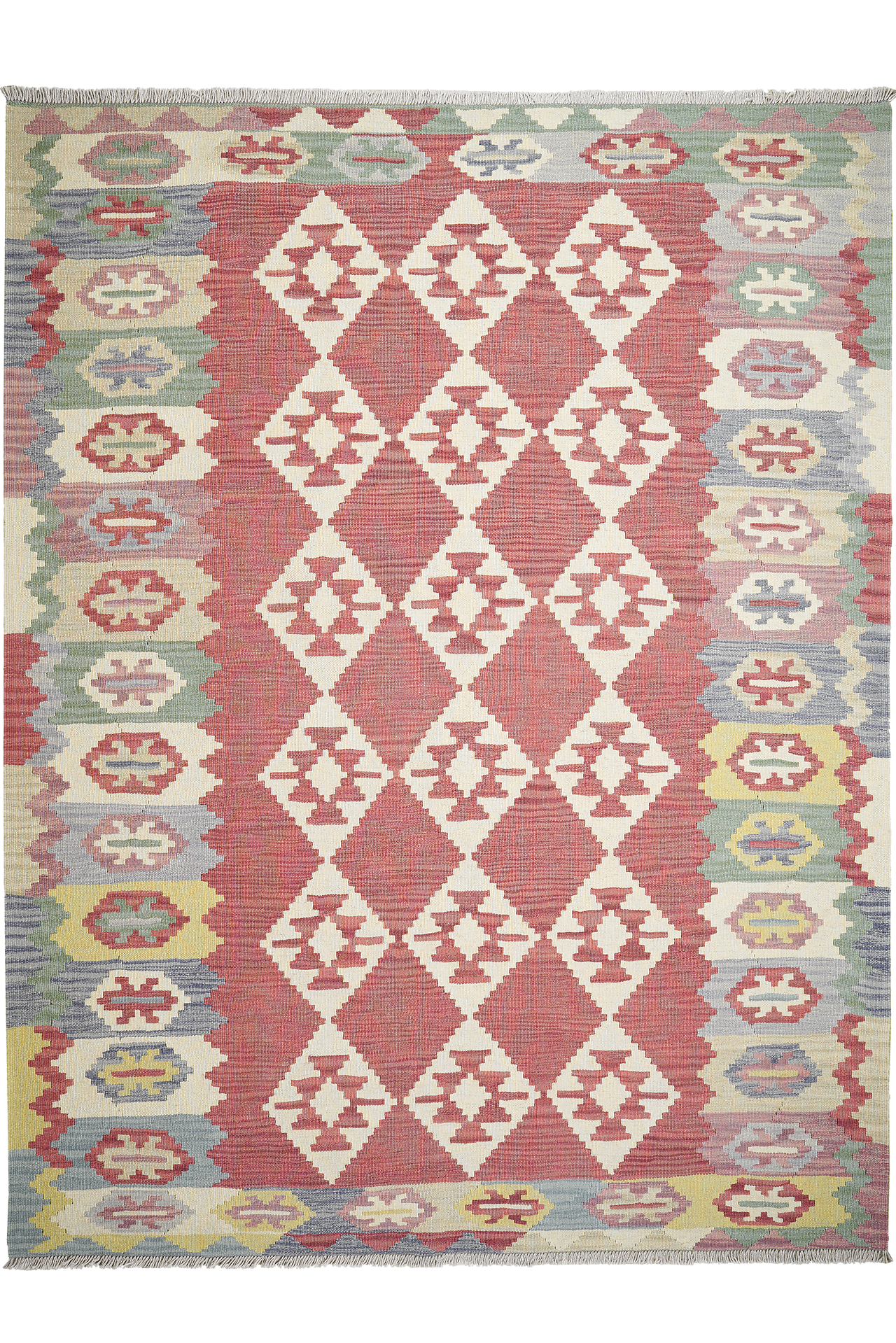 PersaTepp Teppich Kelim Gashgai bunt B/H/L: ca. 180x1x238 cm