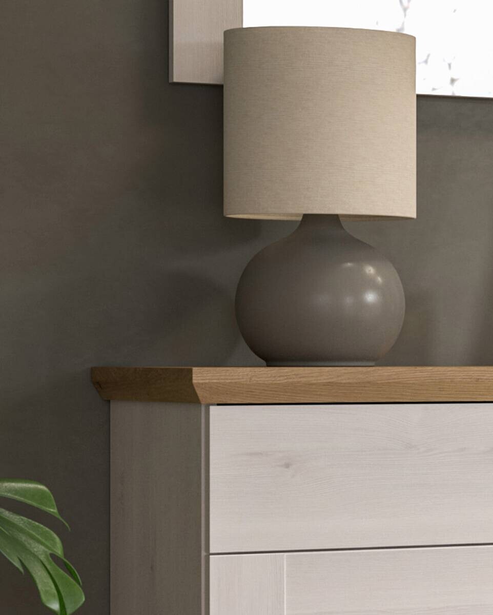 Schuhschrank Verona Sibiu Lärche Nachbildung Eiche Artisan Nachbildung B/H/T: ca. 95x92x39 cm