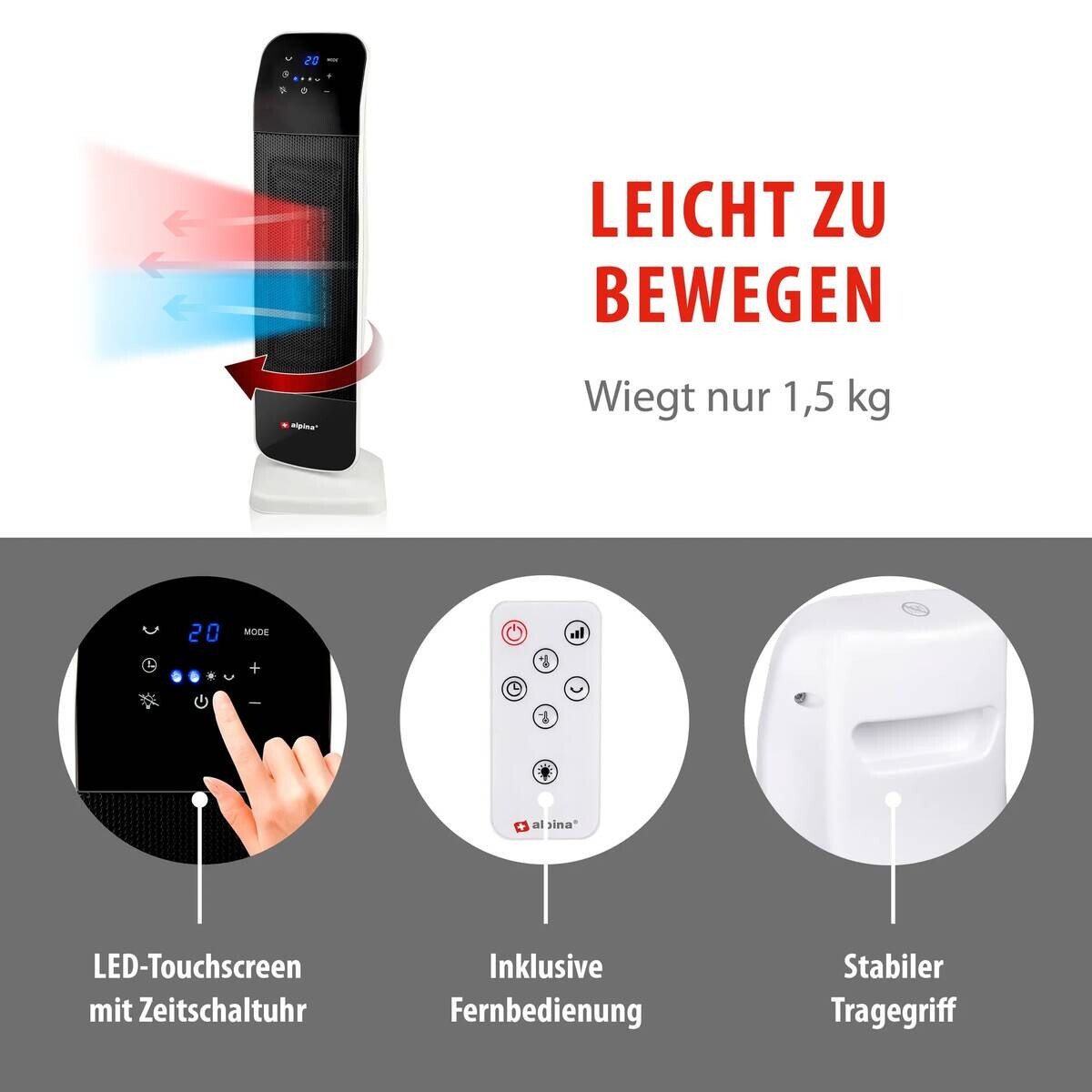 Heiz- und Kaltlüfter