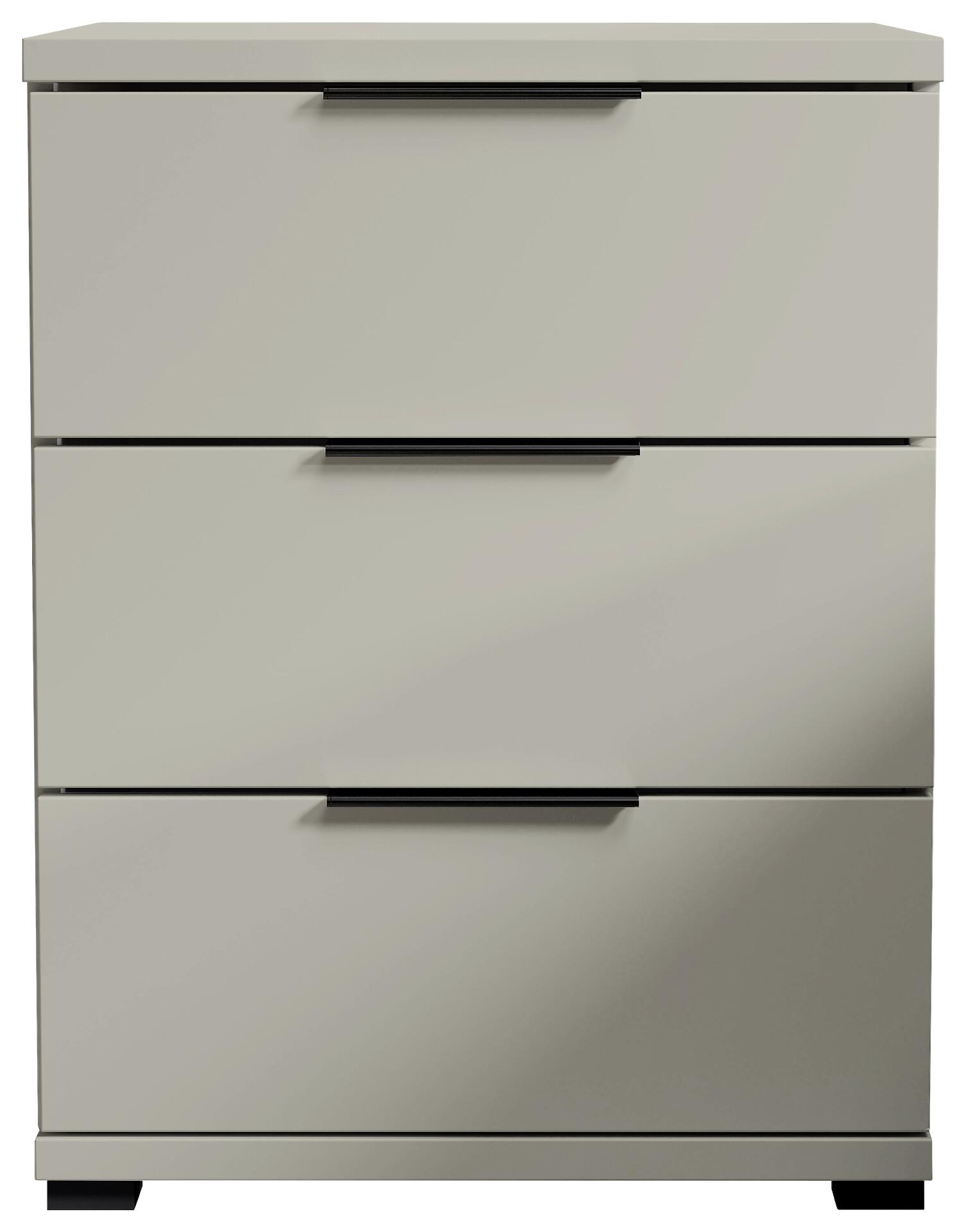 Nachtkonsole Salermo Kaschmirgrau B/H/T: ca. 46x61x42 cm