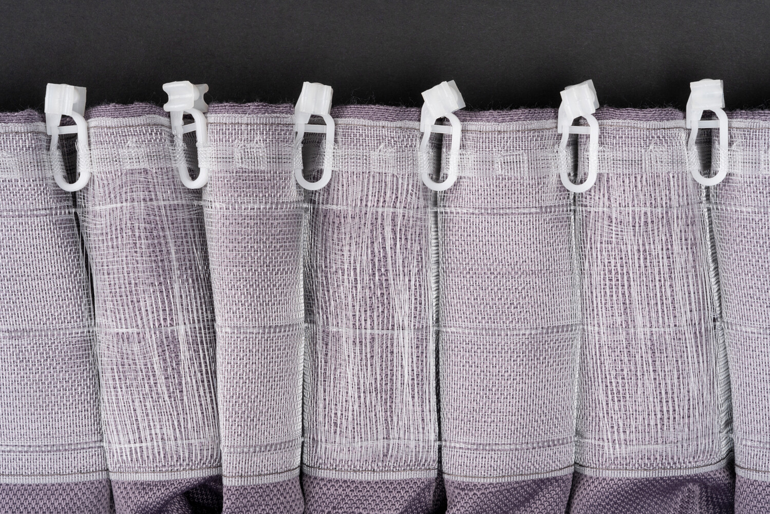 Kombivorhang 2er Pack Balance brombeer B/L: ca. 135x300 cm