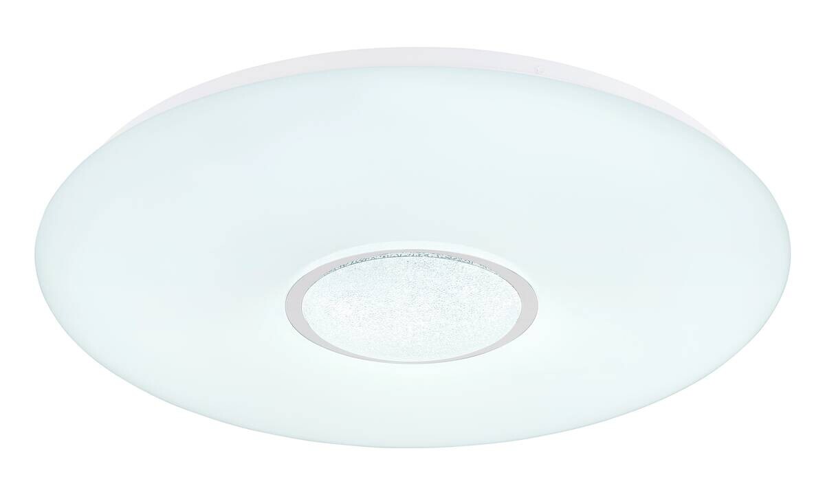 GLOBO Deckenleuchte Sully weiß Metall Kunststoff D: ca. 48,5 cm