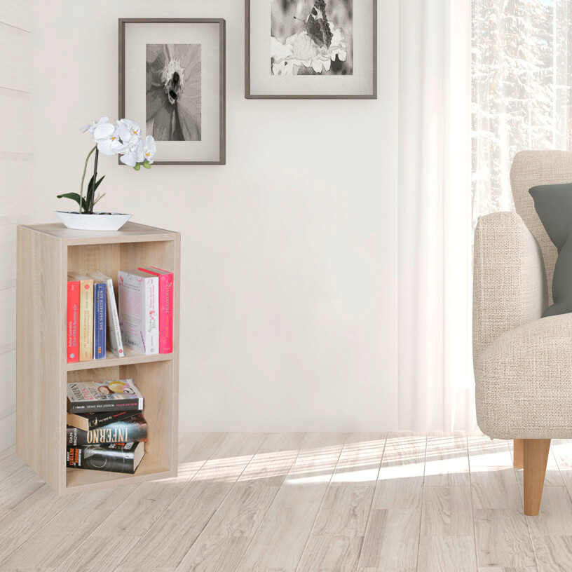 Standregal Eiche Sonoma Nachbildung B/H/T: ca. 30x60x30 cm