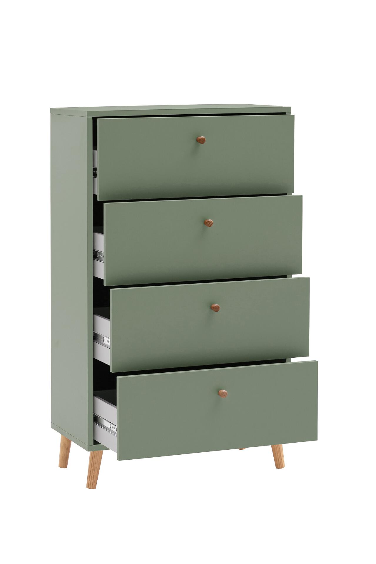 Kommode Bjarne Pistazie B/H/T: ca. 60,1x101,3x33 cm