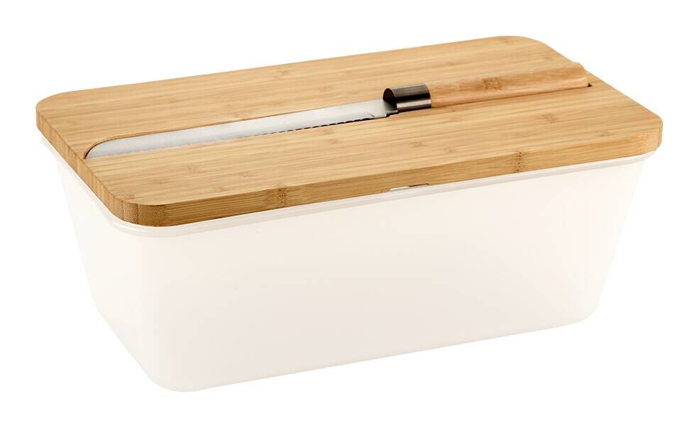 Kesper Brotbox braun Kunststoff B/H/L: ca. 20x15,5x34,8 cm