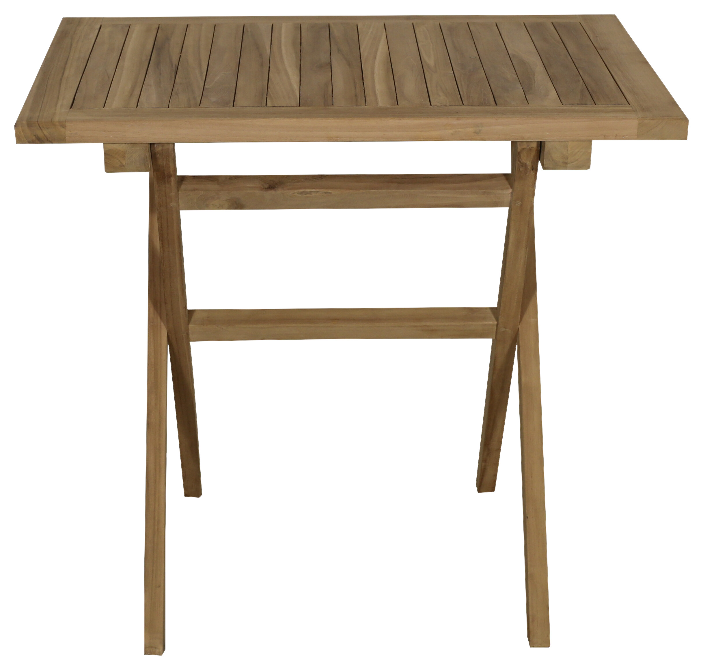 deVries Gartentisch Woodie natur Teakholz B/H/L: ca. 80x73x60 cm