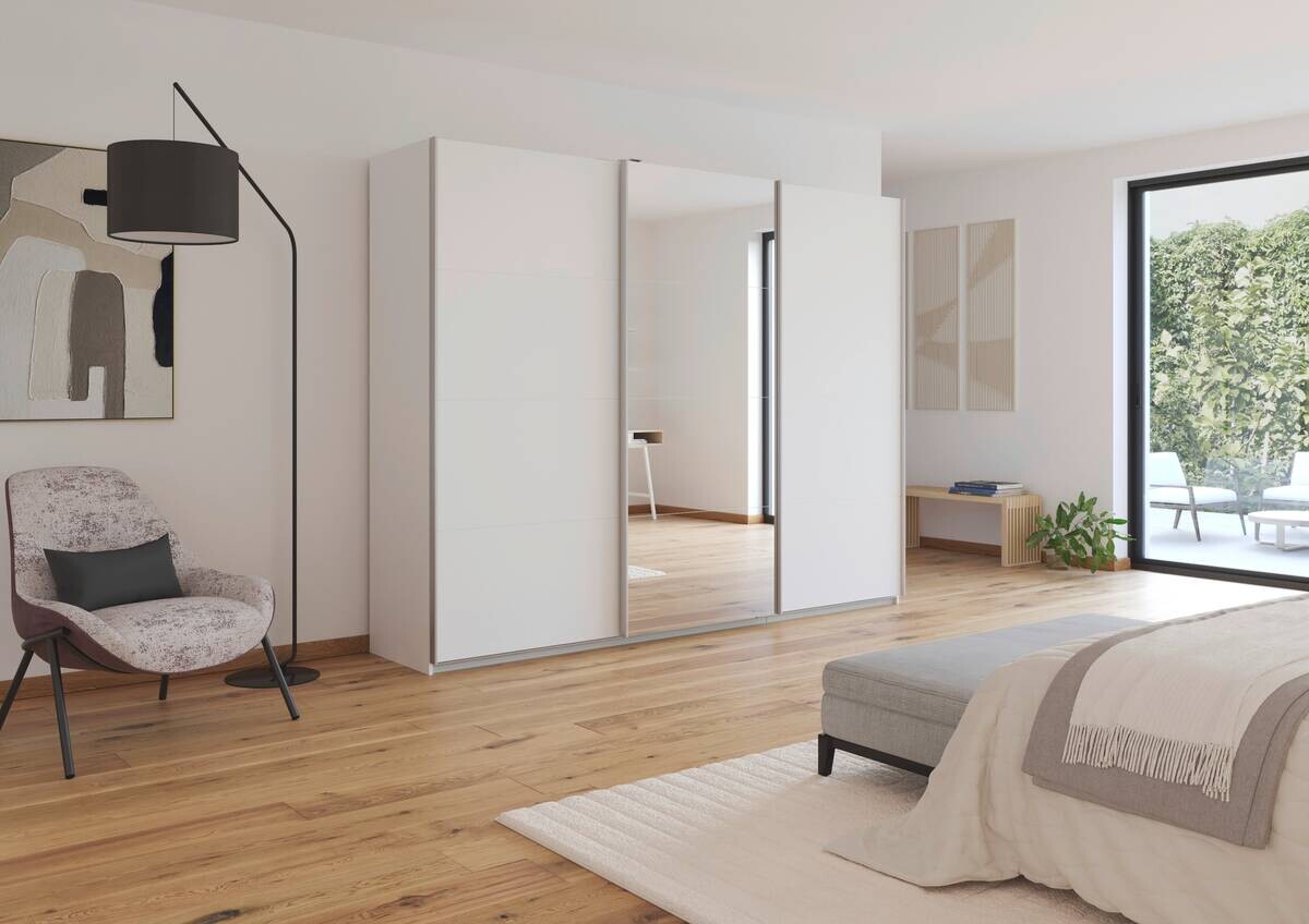 Kleiderschrank Kulmbach Alpinweiß B/H/T: ca. 271x210x62 cm Kleiderschrank Kulmbach Alpinweiß B/H/T: ca. 271x210x62 cm