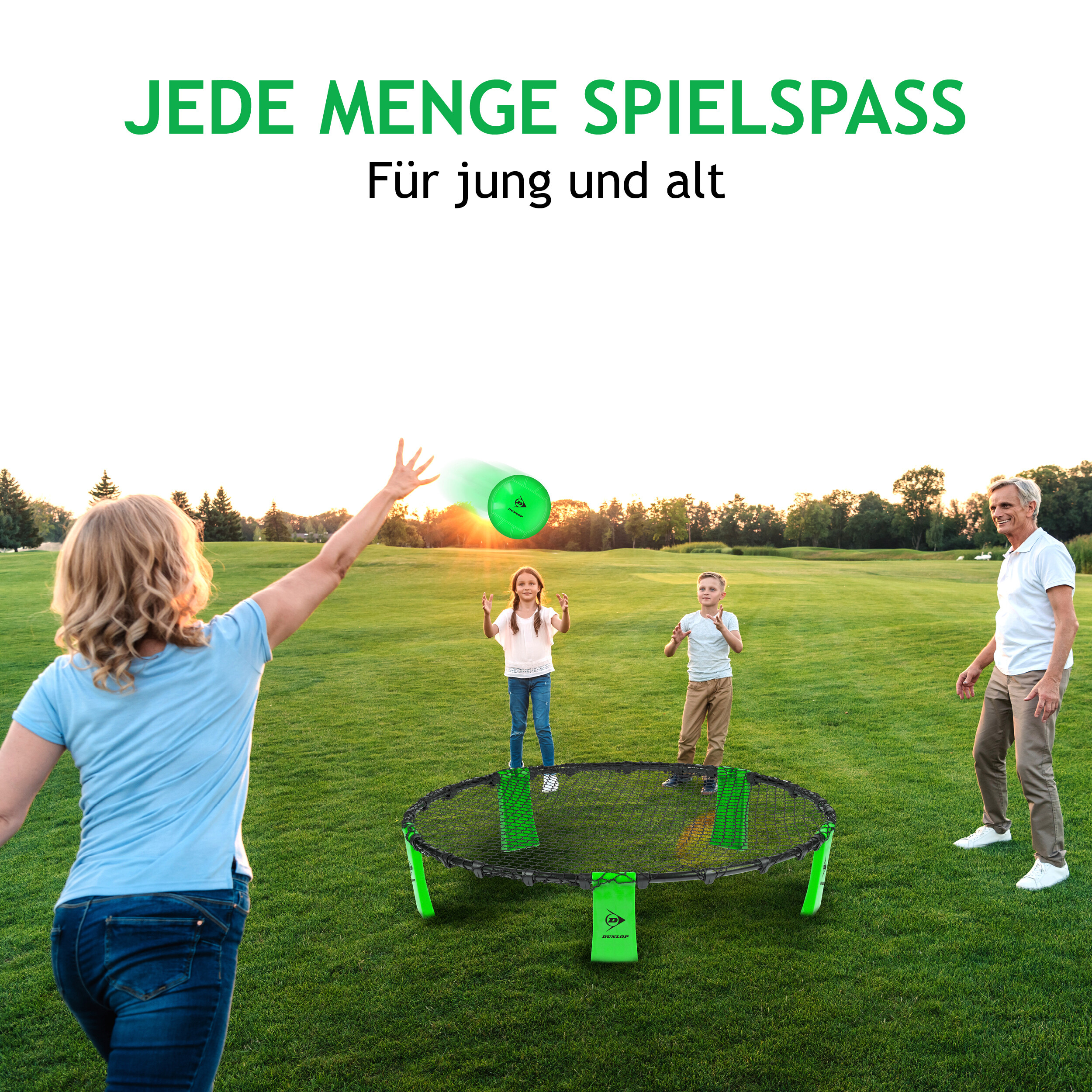 Dunlop Spyderball Set grün B/H/L: ca. 90x20x90 cm