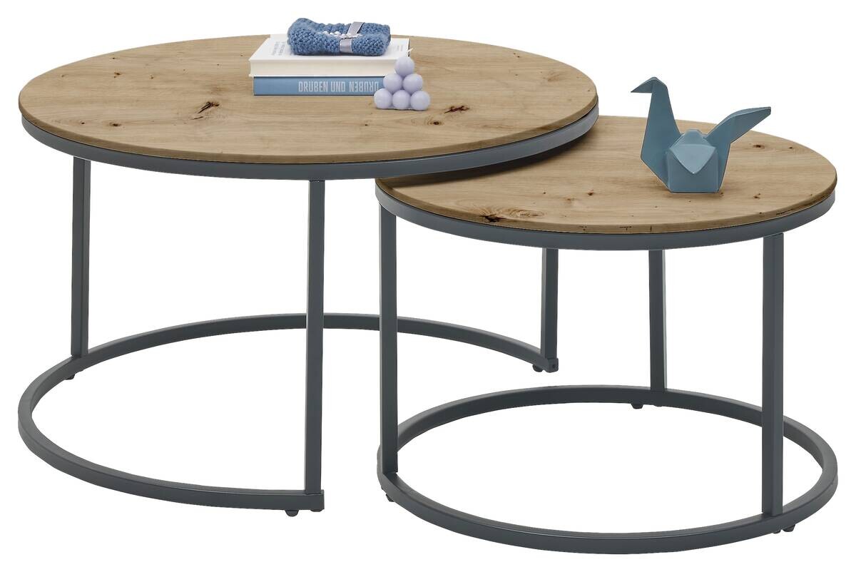 Couchtisch Gino 2 Eiche Artisan MDF