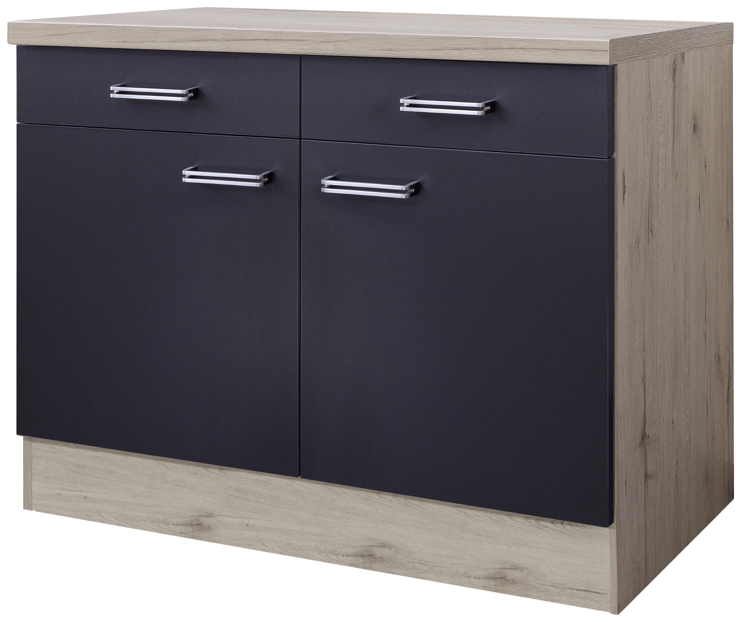 Unterschrank Elva anthrazit B/H/T: ca. 100x86x60 cm Unterschrank Elva anthrazit B/H/T: ca. 100x86x60 cm