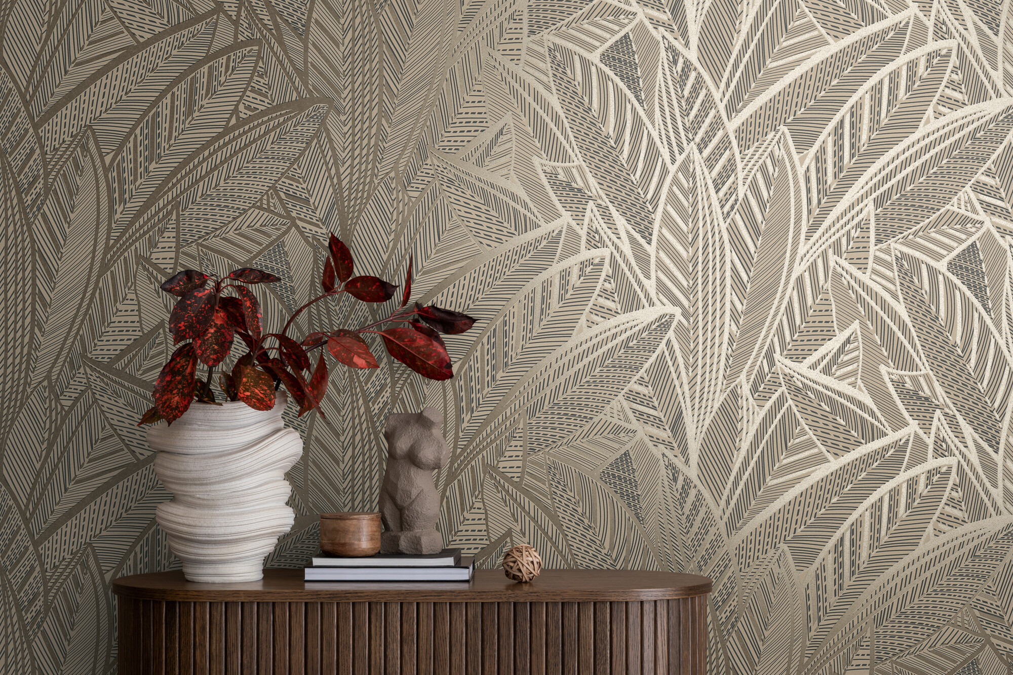 A.S.Creation Vliestapete silber schwarz B/H/D: ca. 53x1005x9,7 cm