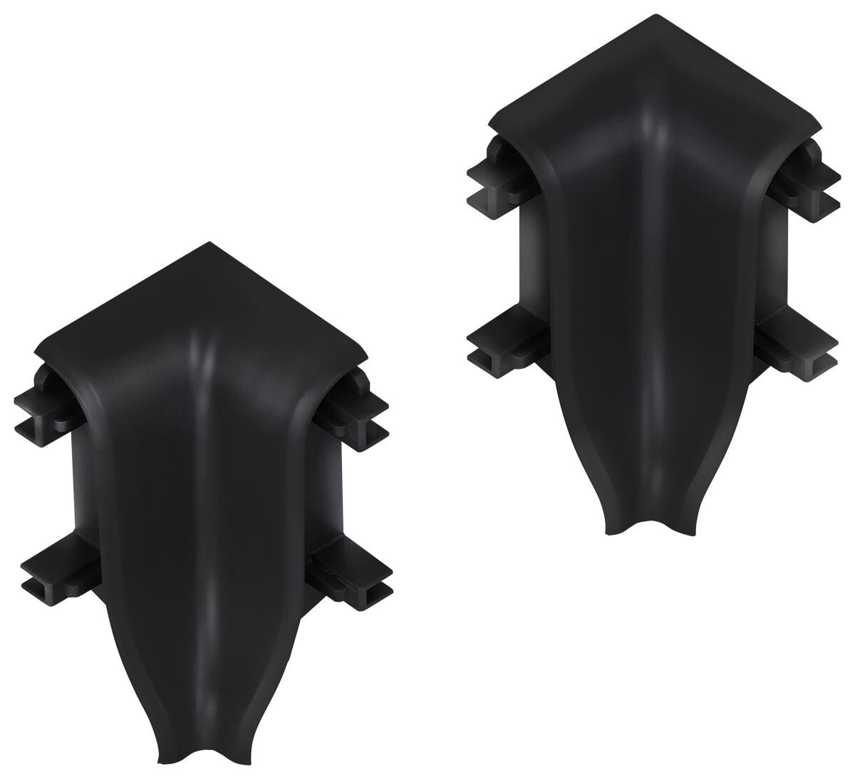 POCOline Innenecke schwarz L/B/H: ca. 2,9x2,9x5,12 cm