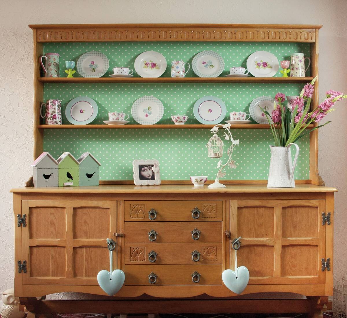 d-c-fix Dekofolie Petersen Petersen Petersen mint weiß B/L: ca. 45x200 cm