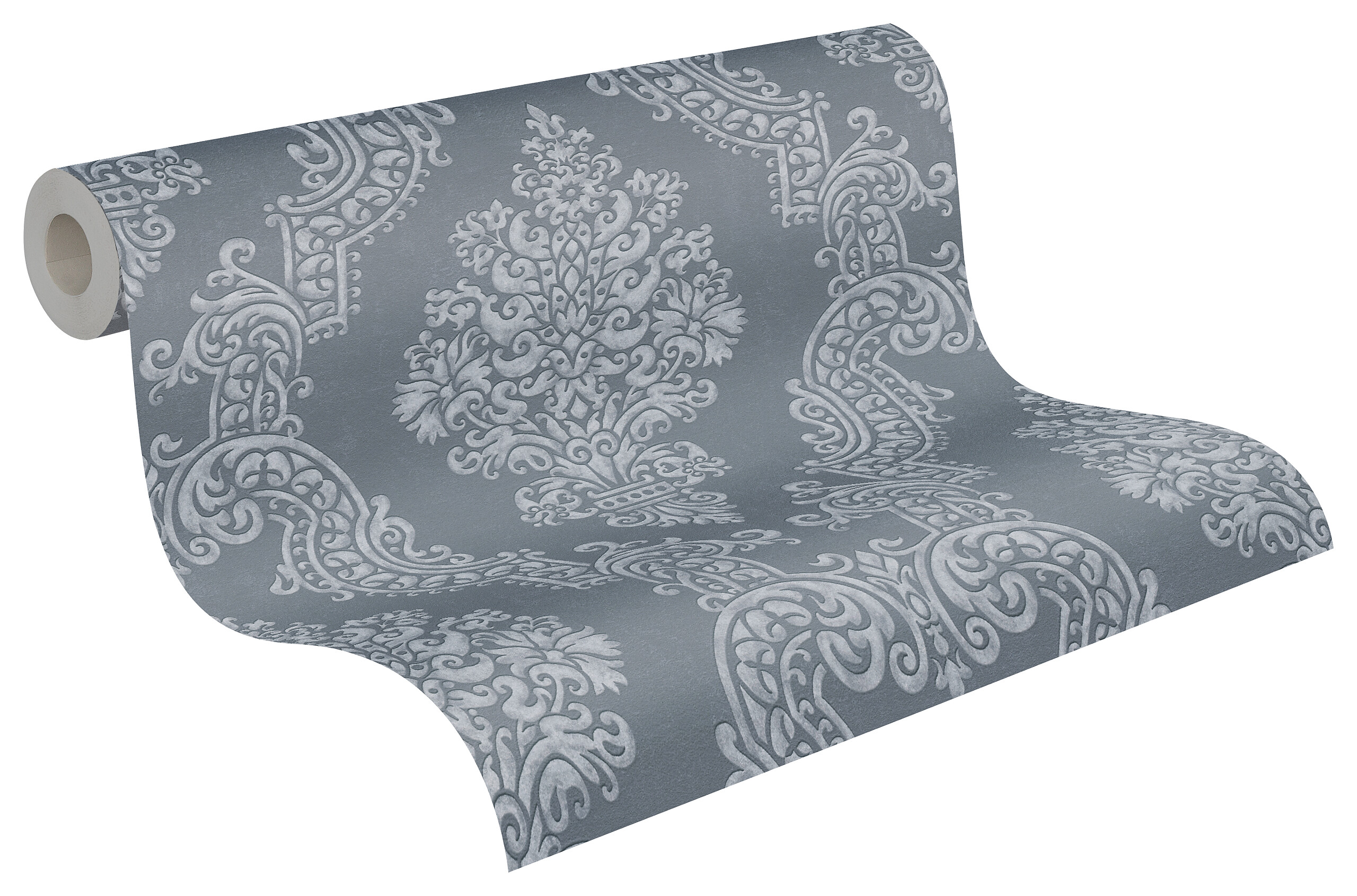 A.S.Creation Vliestapete grau B/H/D: ca. 53x1005x9,1 cm