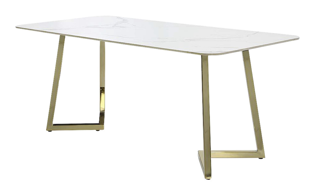 Esstisch weiß Keramik Optik B/T: ca. 180x90 cm Esstisch weiß Keramik Optik B/T: ca. 180x90 cm