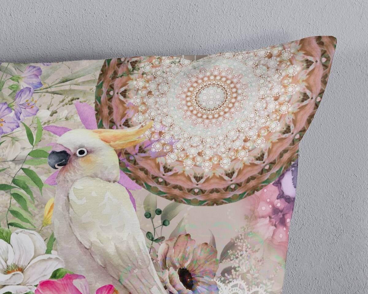 Baumwoll Bettwäsche Indah Satin sand Baumwolle B/L: ca. 135x200 cm