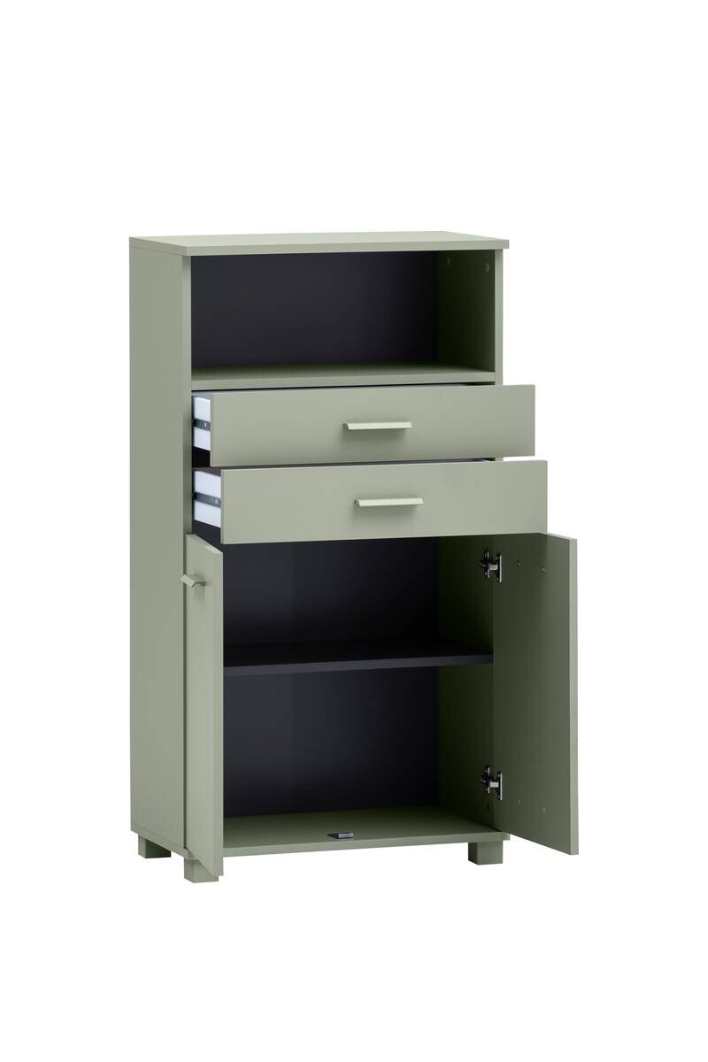 Highboard Mono Pistazie B/H/T: ca. 59,8x110,5x32,6 cm