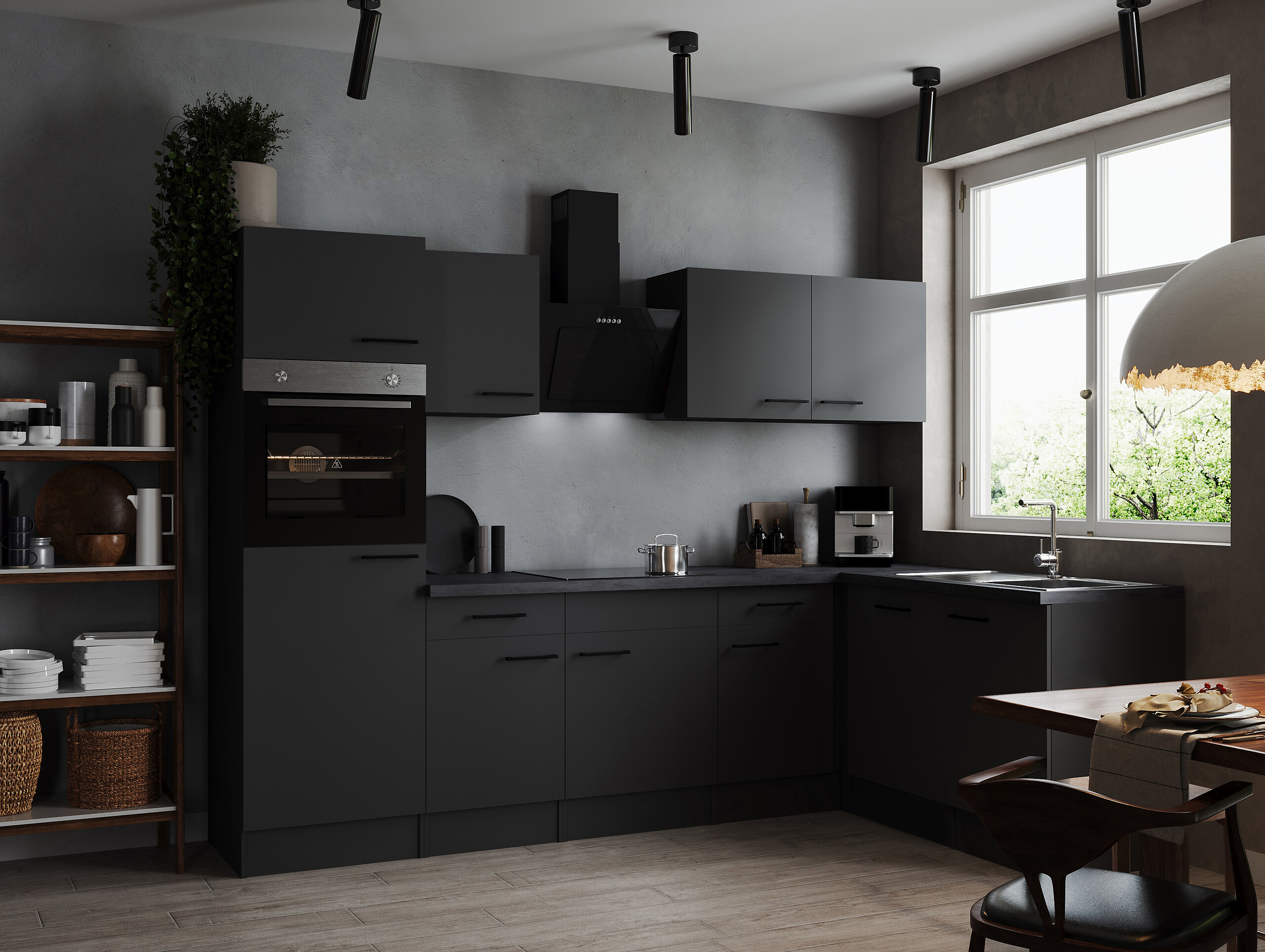 Winkelküche Oliver B/H/T: ca. 280x205x172 cm