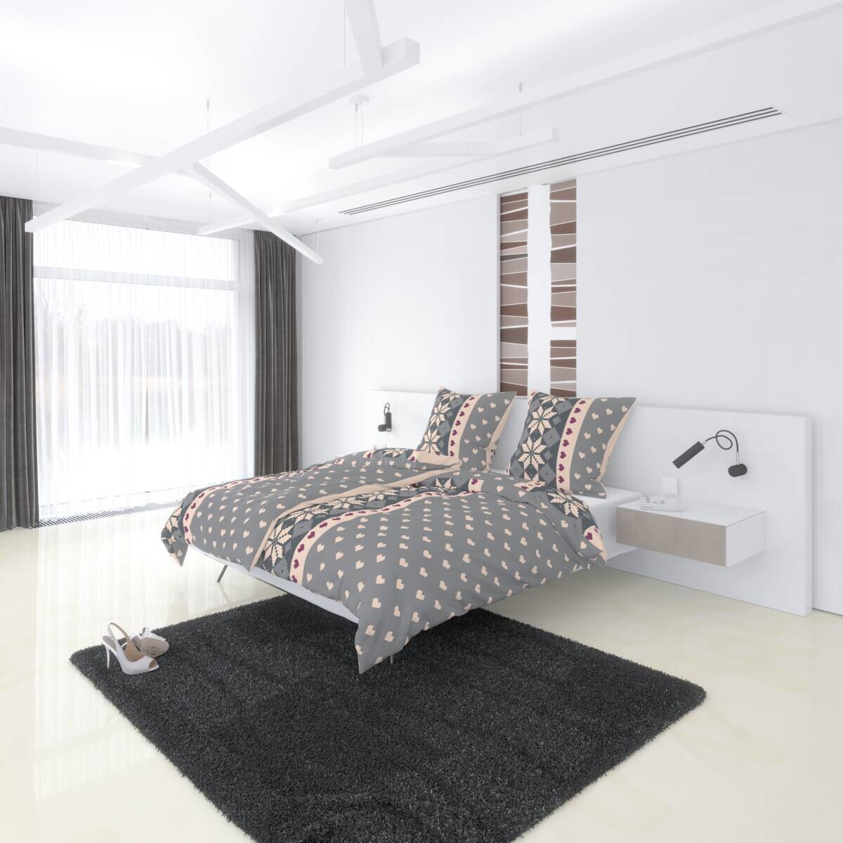 Microfaser Bettwäsche Fleece