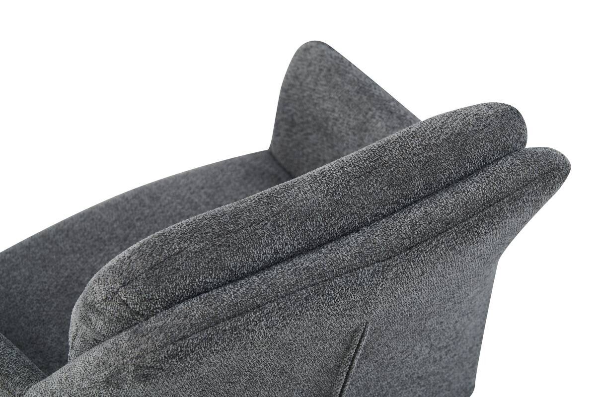 Stuhl SOPHIE, 2er Set anthrazit Stoff B/H/T: ca. 53x87x62 cm