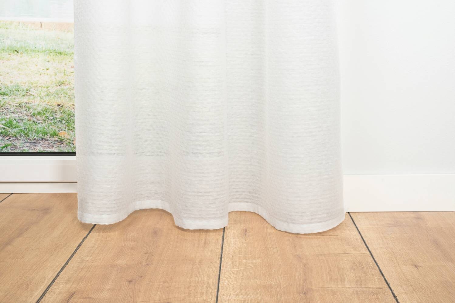 Kombivorhang 2er Pack Dot weiß B/L: ca. 135x245 cm