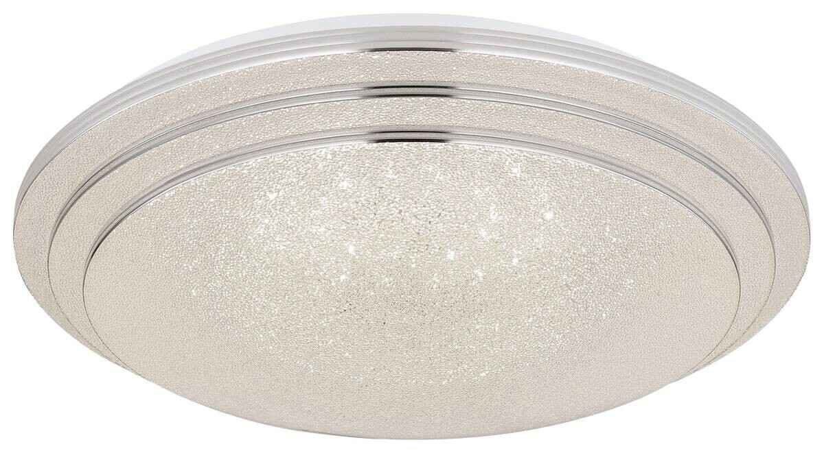 GLOBO Deckenleuchte 48419-18 Aley Opal weiß Metall Acryl H/D: ca. 9,5x40 cm